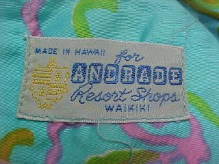 Hawaiian Shirt Labels